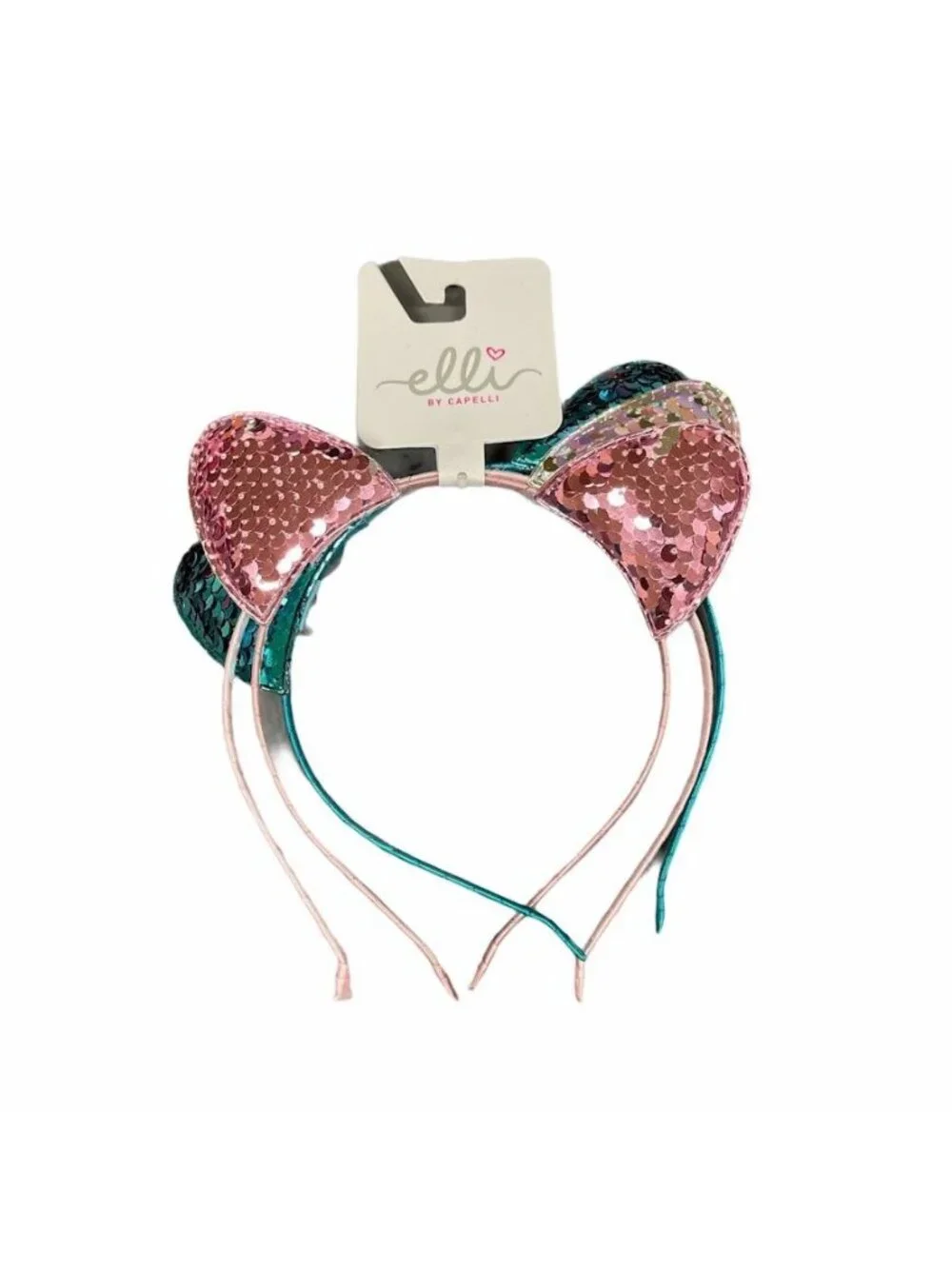 Sequined Cat Ear Headbands By Capelli